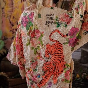 🐅MAGNOLIA PEARL Birch Daigo Kimono🐅